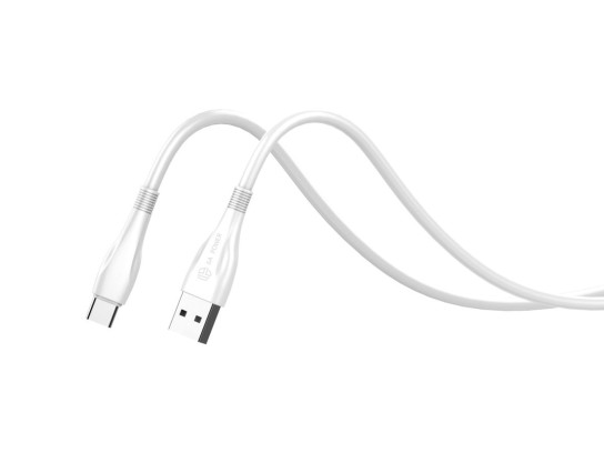 Cable de datos Techancy Generación 2 6A Tipo-C 1M Blanco TB1730 Cable de datos Techancy Generación 2 6A Tipo-C 1M Blanco TB1730