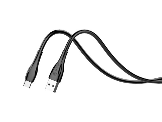 Techancy Data Cable Generation 2 6A Type-C 1M Black TB1730 Techancy Data Cable Generation 2 6A Type-C 1M Black TB1730