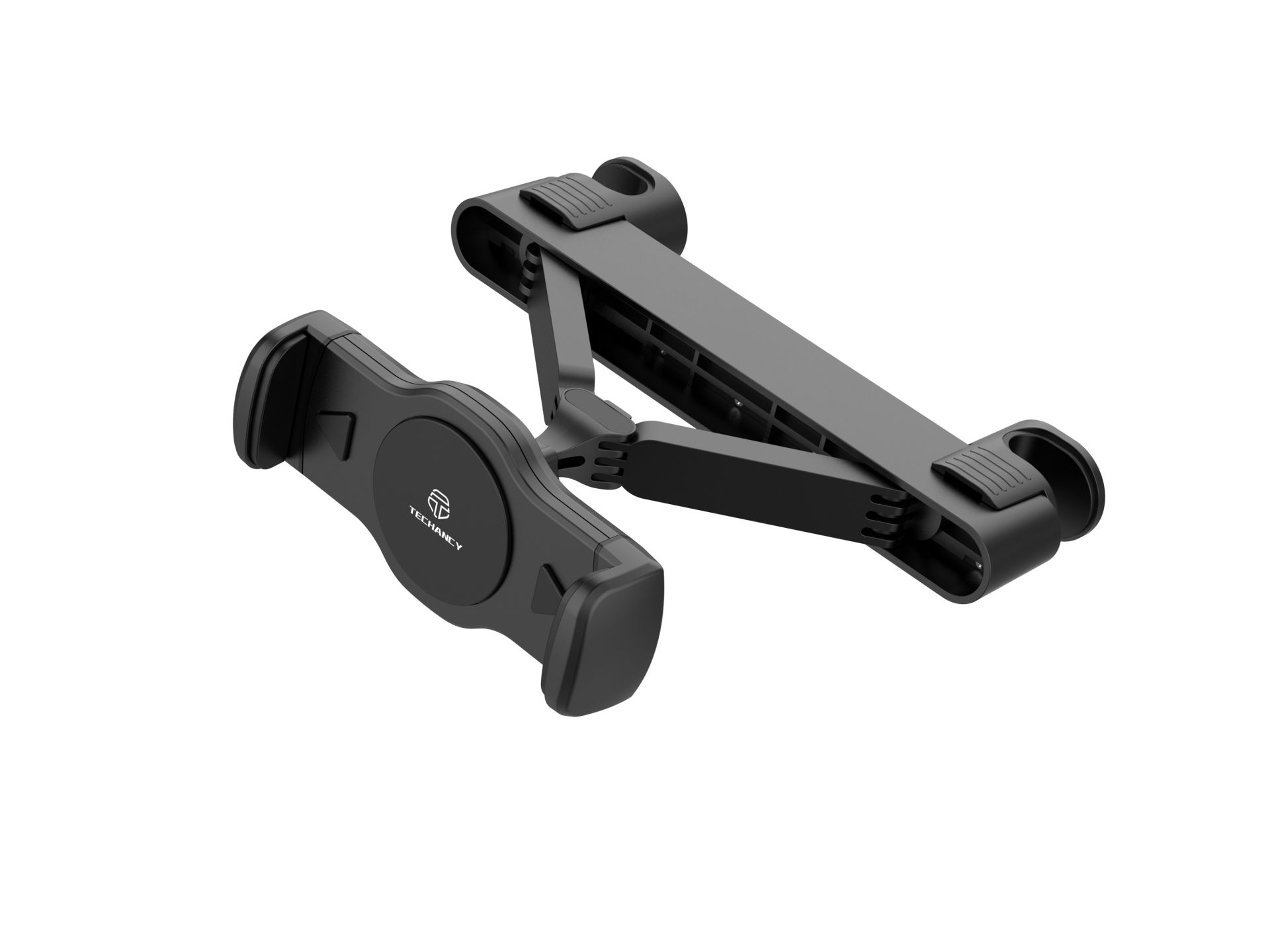 Techancy Supporto per tablet o telefono cellulare per sedile posteriore dell'auto TI2322 Nero Techancy Supporto per tablet o telefono cellulare per sedile posteriore dell'auto TI2322 Nero