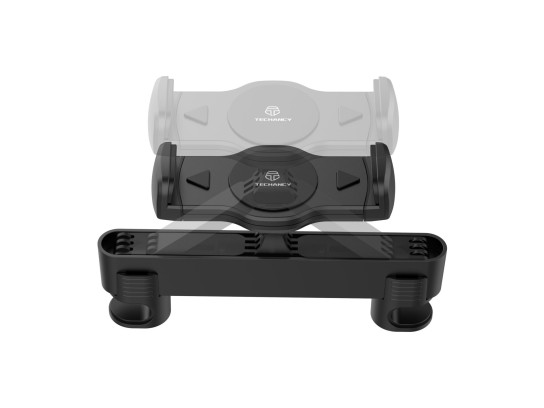 Techancy Supporto per tablet o telefono cellulare per sedile posteriore dell'auto TI2322 Nero Techancy Supporto per tablet o telefono cellulare per sedile posteriore dell'auto TI2322 Nero