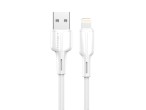 Techancy Pvc Data Cable 1M Lightning 2.4A TB1659 White