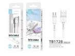 Techancy Jt Macaron Cavo dati 5A Tipo-C 1M TB1728 Bianco