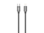 Techancy Usb-C Auf Lightning Aluminium 30W 1M TB1796 Grau