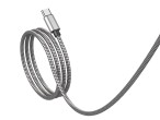 Techancy Usb-C Auf Usb-C Aluminium 60W 1M TB1796 Silber