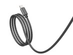 Techancy Cabo Usb -C Para Lightning  Aluminio 30W 1M TB1796 Cinza