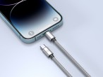 Techancy Usb-C Auf Lightning Aluminium 30W 1M TB1796 Silber