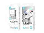 Techancy Chargeur Avec Cble Iphone 1A 1M 1Usb TA2798 Blanc