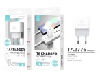 Techancy Caricatore senza fili 1Ub 1A TA2776 Bianco