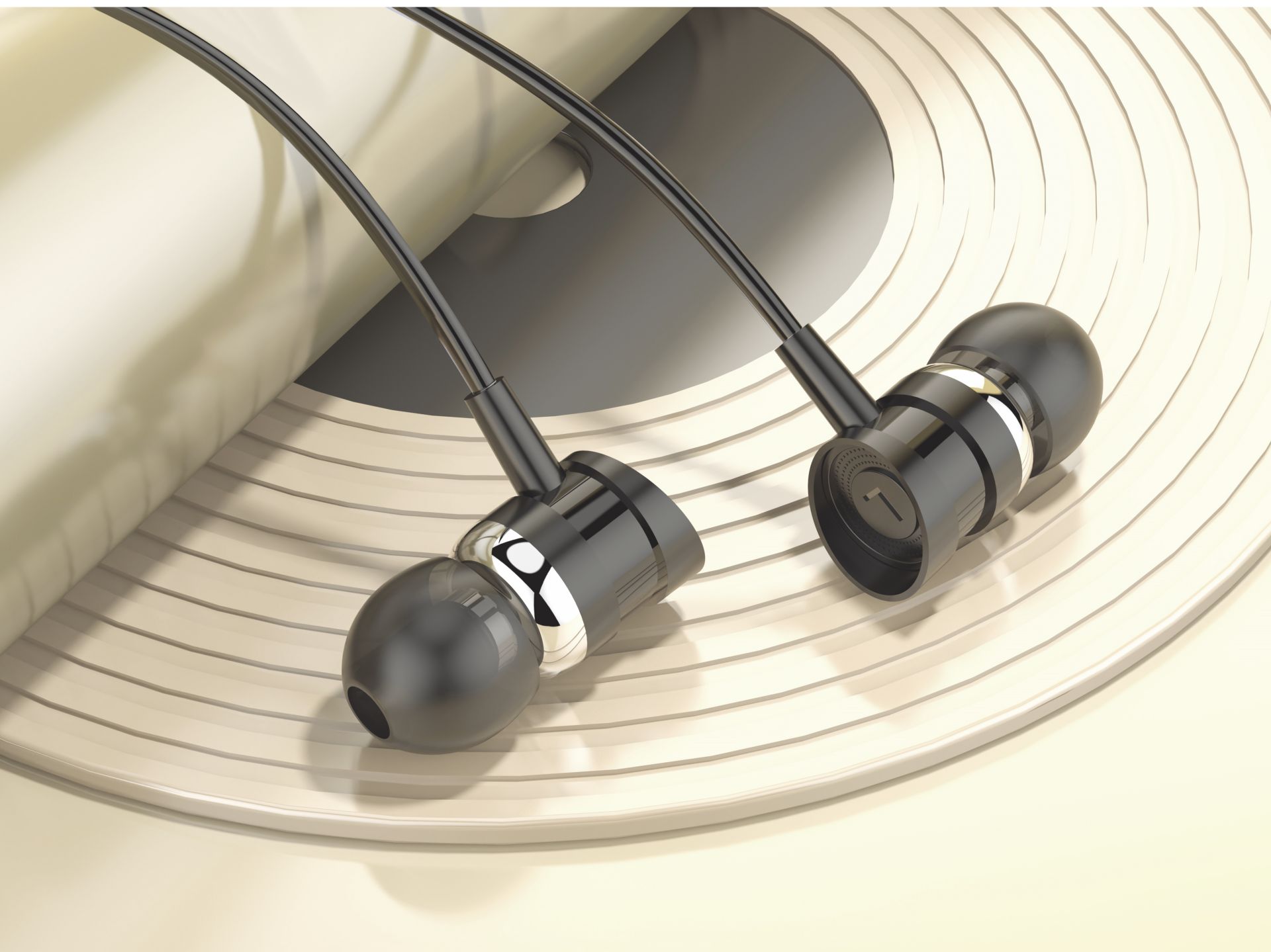 Techancy Auriculares de 3,5 mm TD8032 Negros Techancy Auriculares de 3,5 mm TD8032 Negros