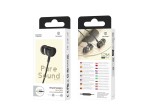 Techancy Auriculares de 3,5 mm TD8032 Negros