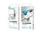 Techancy Carregador Com Cabo De Tipo-C 1A 1M 1Usb TA2800 Branco