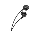 Techancy Wired Headset (Inear-Microphones-Black) TD8040