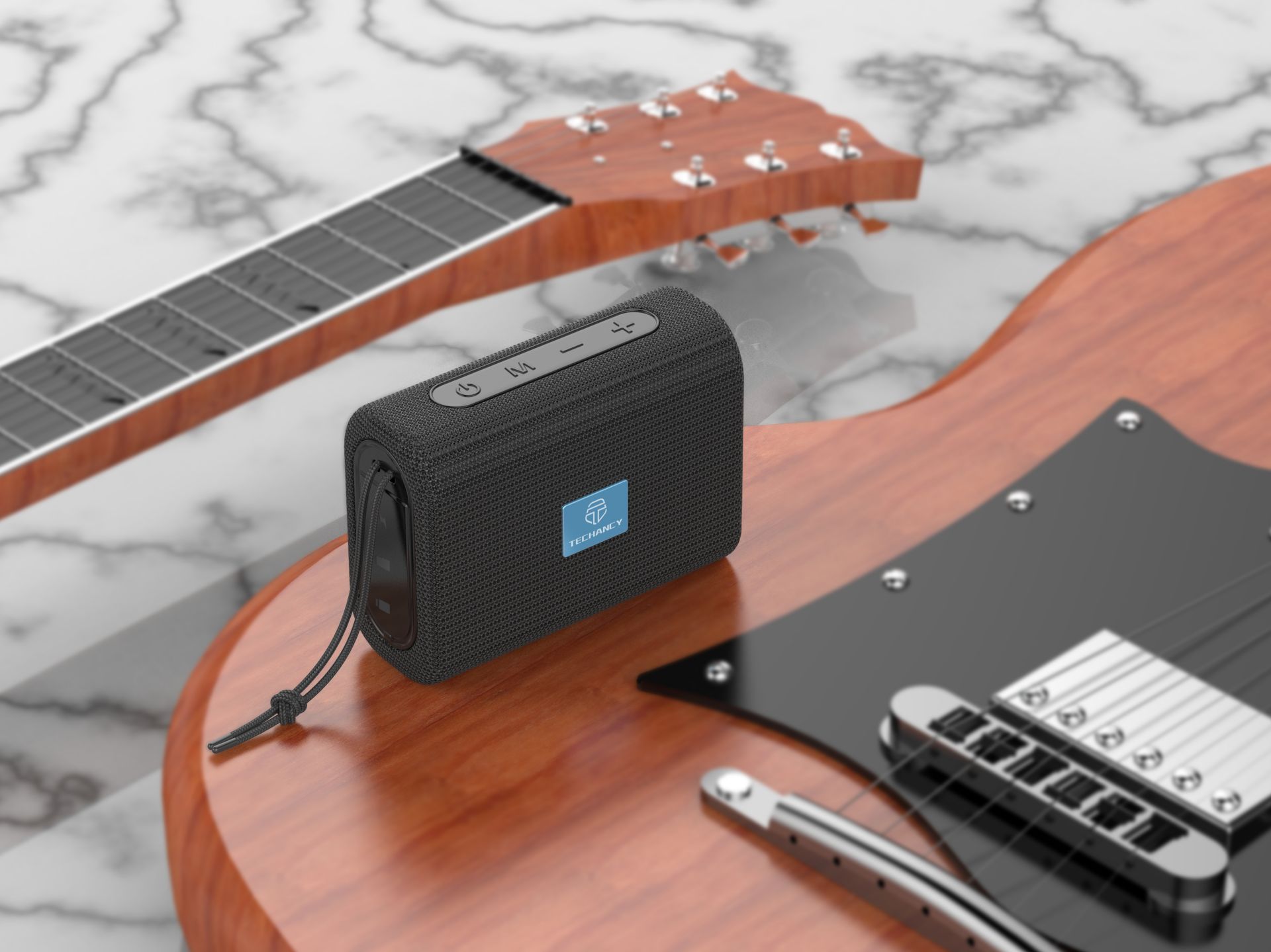 Techancy Mini Bluetooth Portable Speaker TH2630 Black Techancy Mini Bluetooth Portable Speaker TH2630 Black
