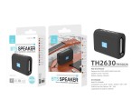 Techancy Mini Bluetooth Tragbarer Lautsprecher TH2630 Schwarz