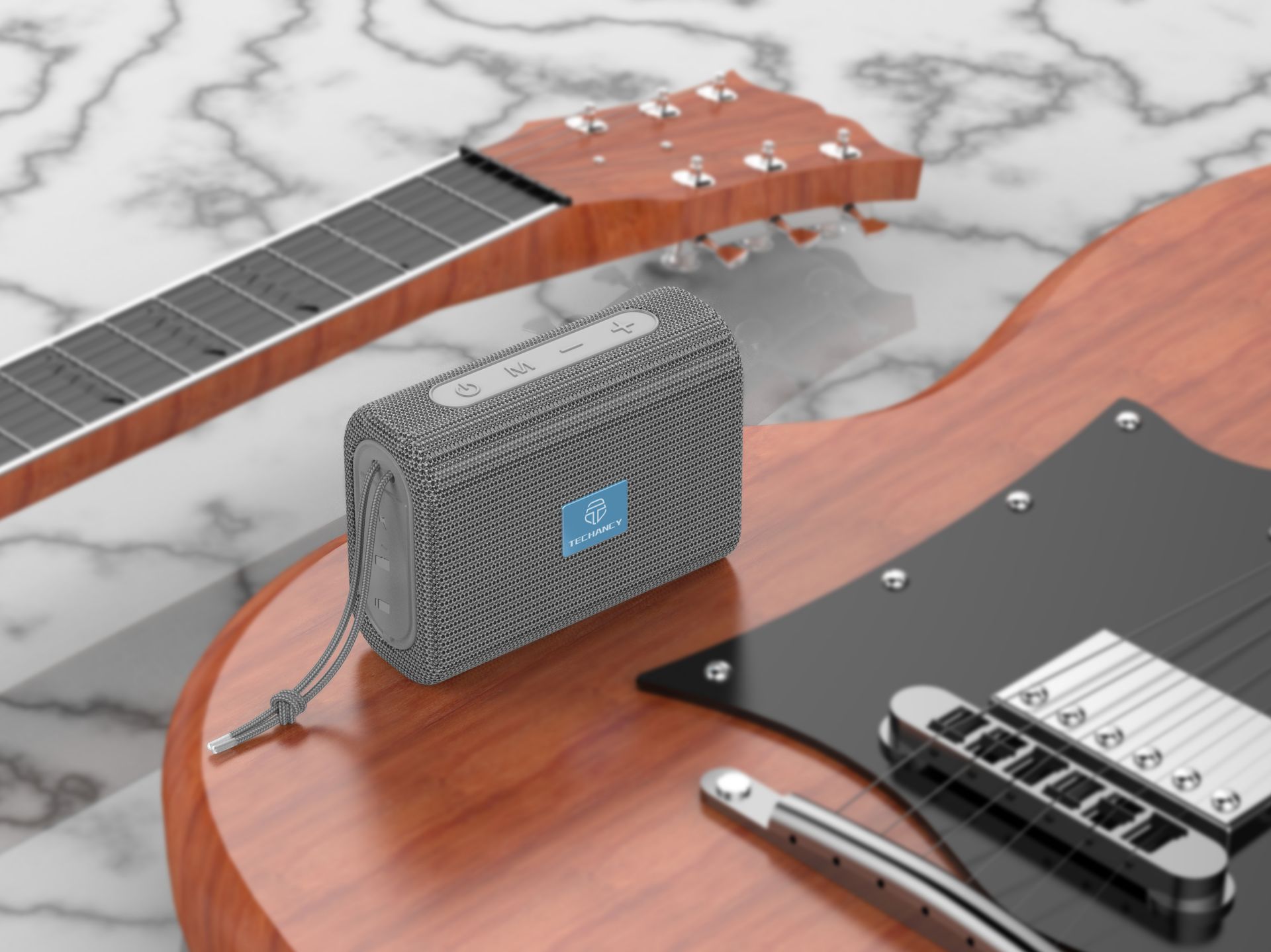 Techancy Mini Bluetooth Portable Speaker TH2630 Grey Techancy Mini Bluetooth Portable Speaker TH2630 Grey