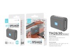 Techancy Mini Bluetooth Tragbarer Lautsprecher TH2630 Grau