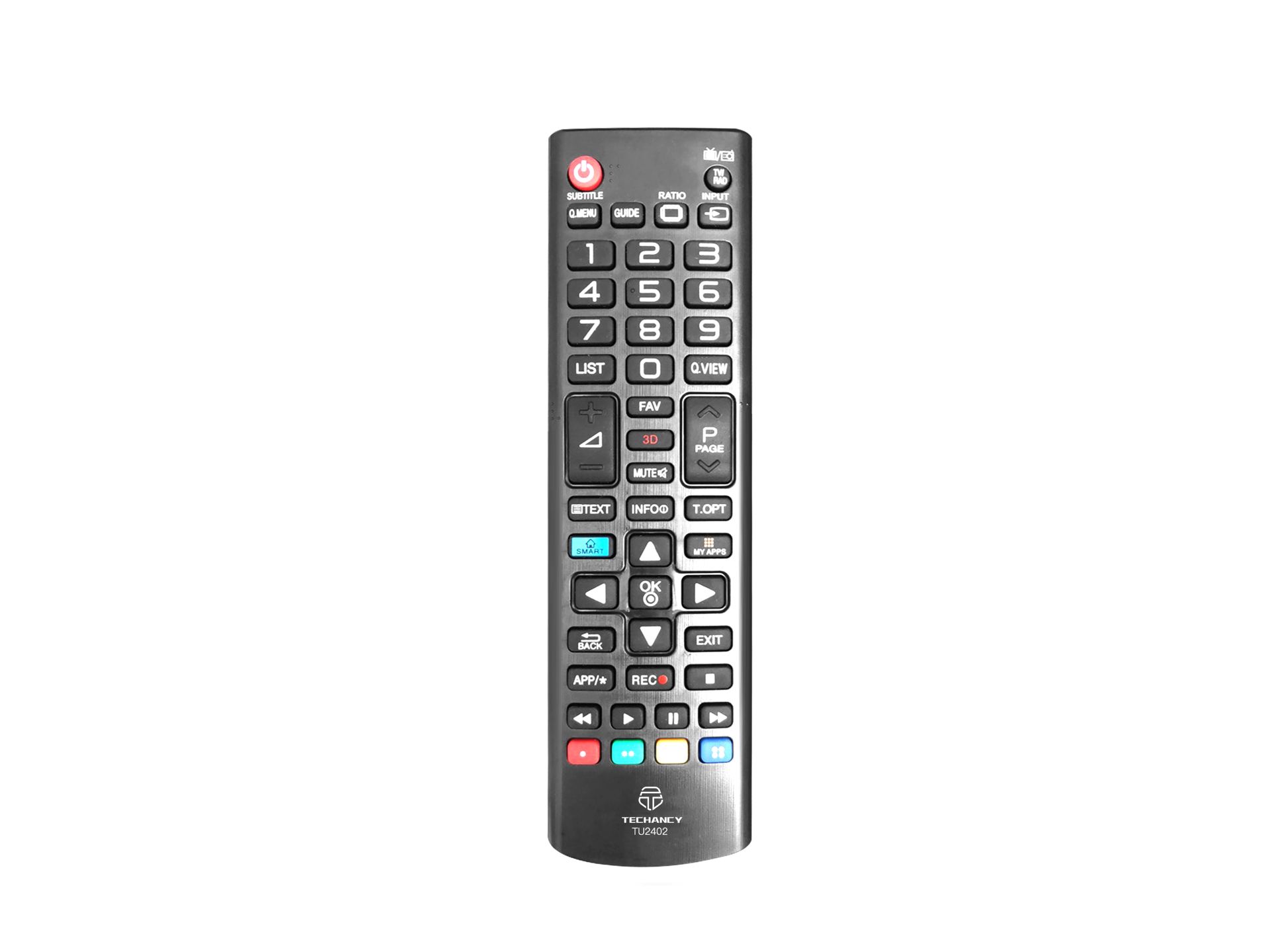 Techancy Tv Remote Without Settings For Lg TU2402 Black Techancy Tv Remote Without Settings For Lg TU2402 Black