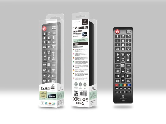 Techancy Tv Remote Without Settings For Samsung TU2405 Black Techancy Tv Remote Without Settings For Samsung TU2405 Black