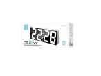 Techancy Multi-Function Led Alarm Clock MC1500 White