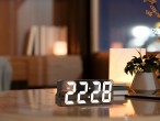 Techancy Multi-Function Led Alarm Clock MC1500 Black