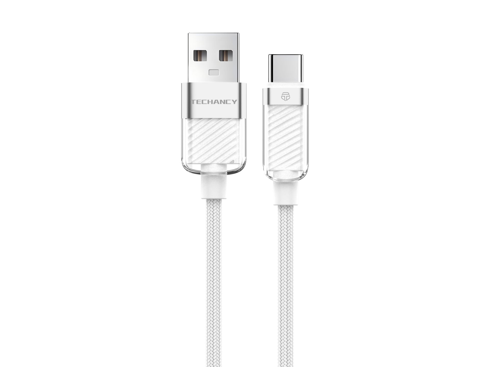 Techancy Câble de données USB pour TYPE-C 1M 3A, Câble de charge rapide A-C pour Smartphones, Tablet Techancy Câble de données USB pour TYPE-C 1M 3A, Câble de charge rapide A-C pour Smartphones, Tablet