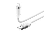 Techancy Cble de donnes USB pour iPhone 11-14 1M/3A, Cble de charge rapide A-L pour iPhone 11-14,