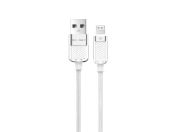 Techancy Cable USB de datos para iPhone 11-14 1M/3A, Cable de carga rpida A-L para iPhone 11-14, Mo