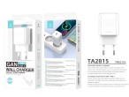 Techancy Charger TA2815 White 20W USB-C PD GaN Fast Charging Blanc