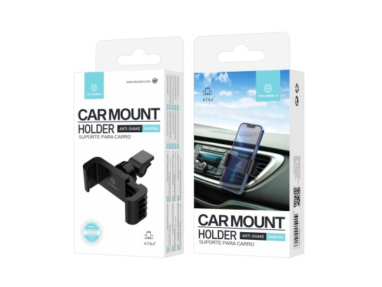 Supporto per telefono da auto di Techancy, TI2282, anti-scuotimento, assorbimento degli urti, regola Supporto per telefono da auto di Techancy, TI2282, anti-scuotimento, assorbimento degli urti, regola