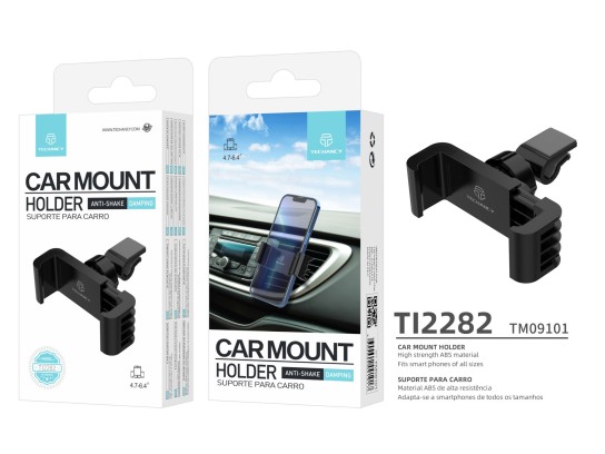 Supporto per telefono da auto di Techancy, TI2282, anti-scuotimento, assorbimento degli urti, regola Supporto per telefono da auto di Techancy, TI2282, anti-scuotimento, assorbimento degli urti, regola