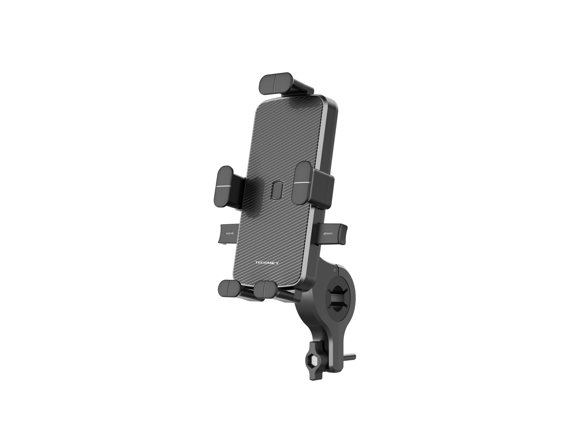 Techancy Supporto universale per bicicletta, compatibile con dispositivi da 4,7-7,2 pollici, nero, m Techancy Supporto universale per bicicletta, compatibile con dispositivi da 4,7-7,2 pollici, nero, m