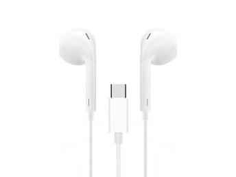 Stereo Hifi Usb Type-C Auriculares Con Micrfono Llamada Control De Volumen, Compatible Con iPhone 1