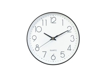 Techancy ME2622 Horloge murale 30CM, lettrage tridimensionnel, design moderne, technologie de haute 