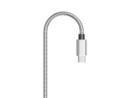 Typ-C Datenkabel 2.4A Aluminium 1M Silber