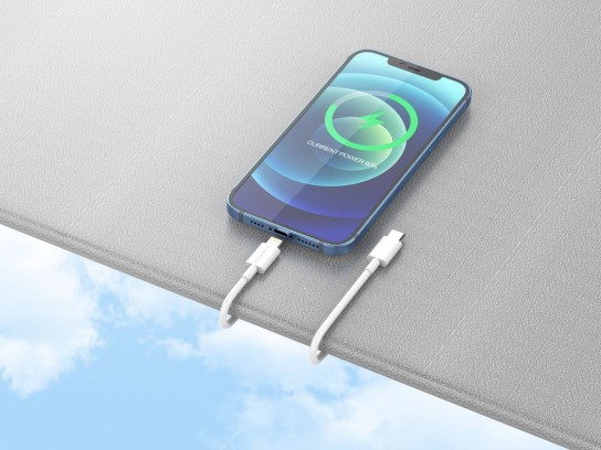 Techancy TB1670 Cabo de Carregamento Rápido USB-C para Lightning 20W, 1 Metro, Compatível com iPhone Techancy TB1670 Cabo de Carregamento Rápido USB-C para Lightning 20W, 1 Metro, Compatível com iPhone