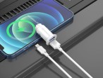 Carregador De Carro Lightning 2Usb 2.4A Branco