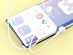 Macaron 3.5Mm Cavo di controllo cuffie 1.2M Bianco