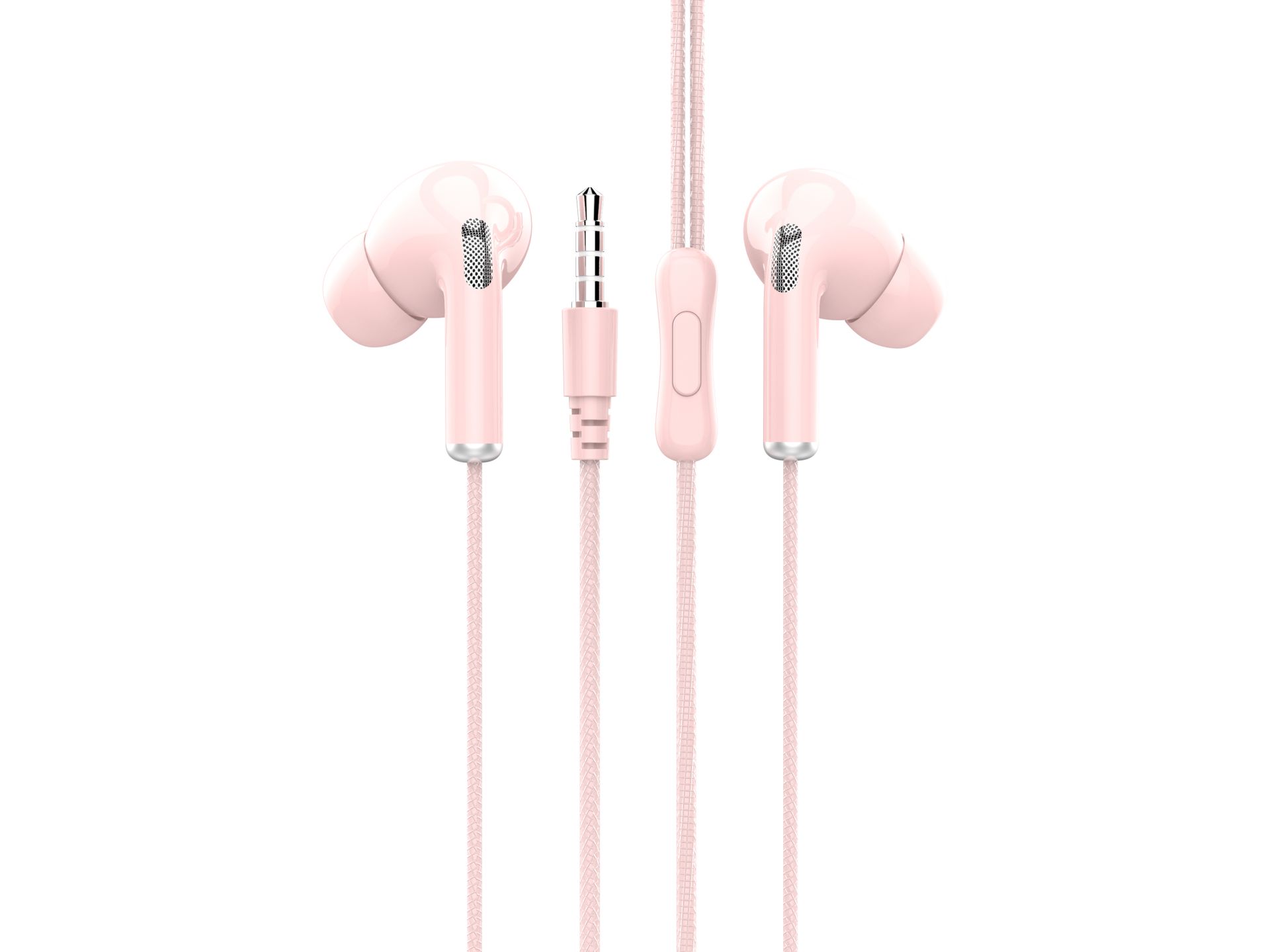 Techancy Headphones Macaron 3Geracao 3.5Mm Wire Control 1.2M Pink Techancy Headphones Macaron 3Geracao 3.5Mm Wire Control 1.2M Pink