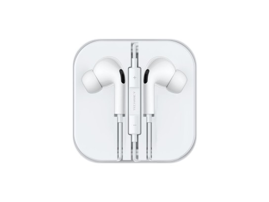 Techancy TD8065 Casque d'coute stro 3,5 mm, avec microphone, cble de 1,2 m, pour la maison et la