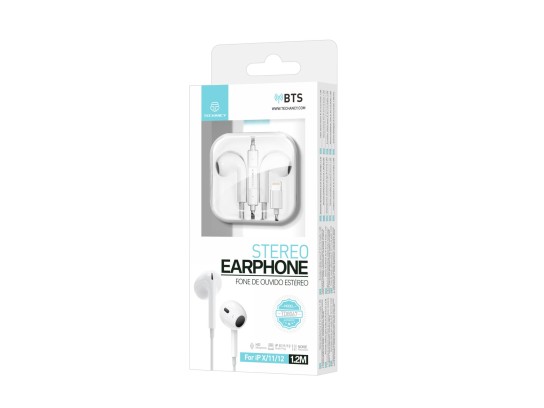 Earphones Box Lightning Bts White Earphones Box Lightning Bts White