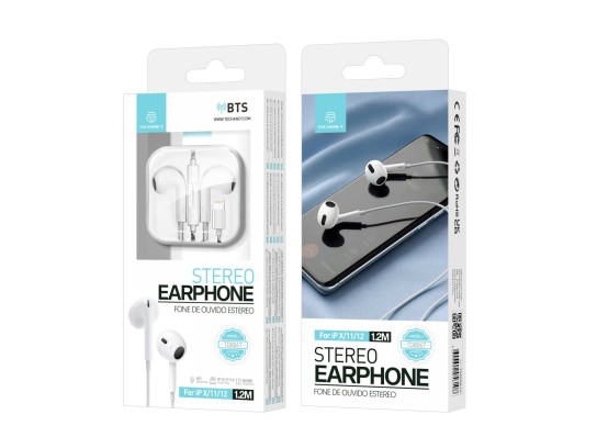 Earphones Box Lightning Bts White Earphones Box Lightning Bts White