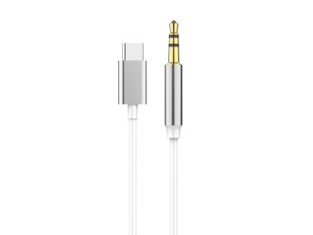 Adaptateur audio stro de type Usb C vers jack 3.5mm mle pour voiture compatible avec Huawei Samsu