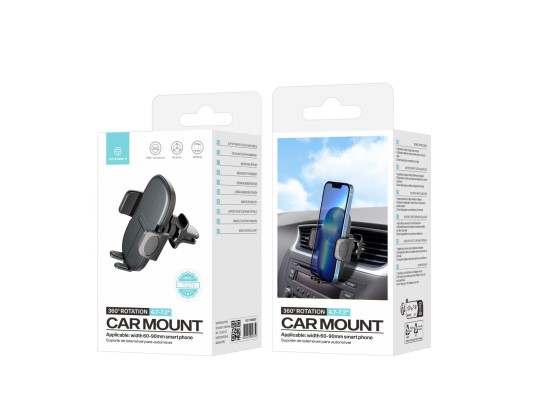 Porta telefono universale per auto nero Porta telefono universale per auto nero