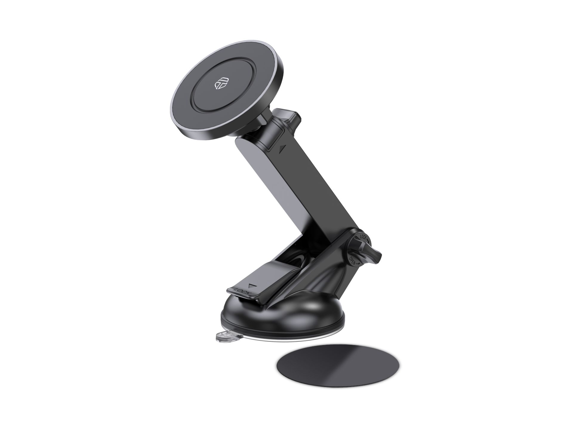 Techancy TI2327 Supporto magnetico per cellulare - compatibile con MagSafe, rotazione a 360°, ventos Techancy TI2327 Supporto magnetico per cellulare - compatibile con MagSafe, rotazione a 360°, ventos