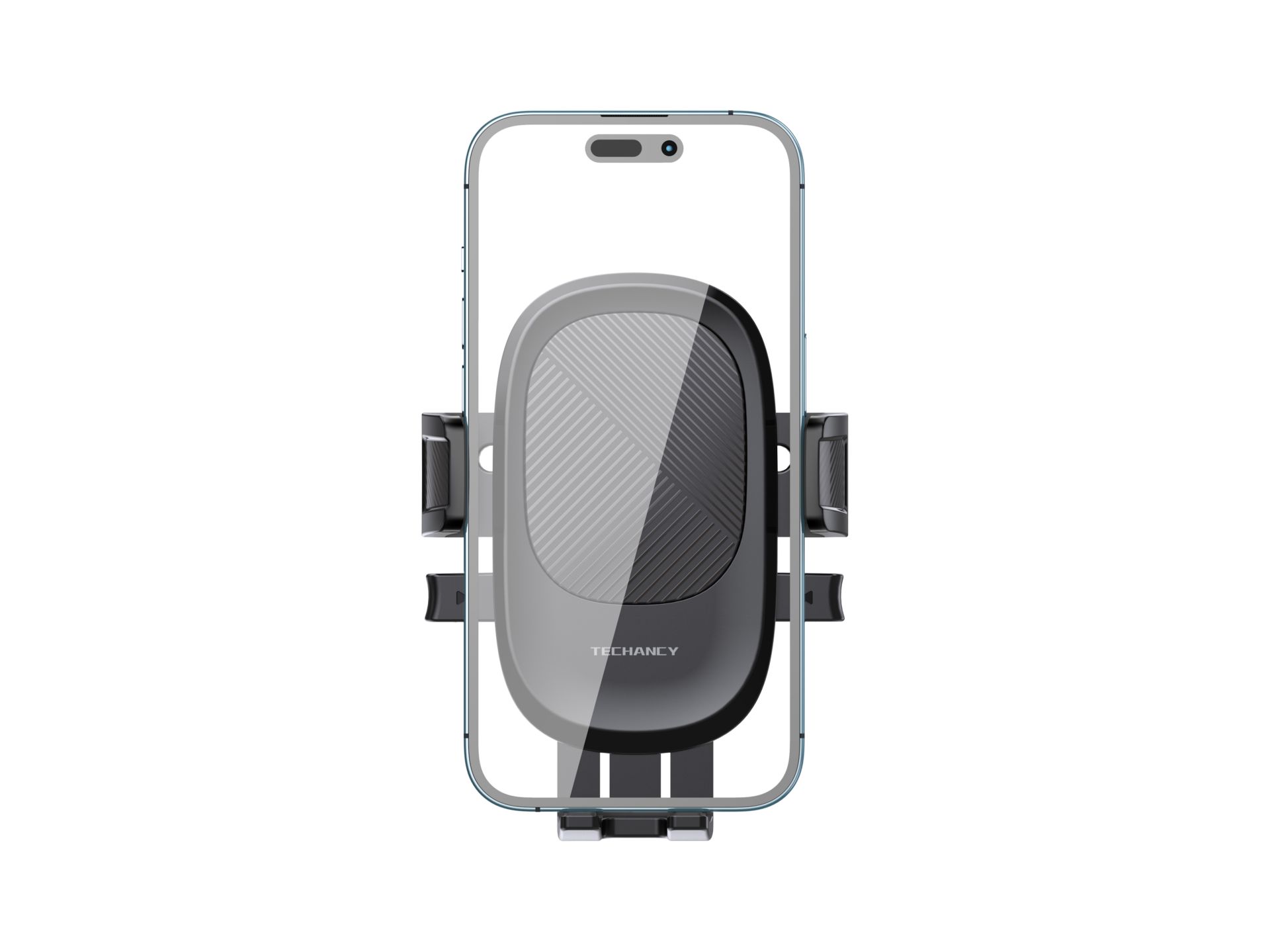 Techancy TI2328 Supporto per cellulare - Chiusura automatica, ventosa regolabile, compatibile con sm Techancy TI2328 Supporto per cellulare - Chiusura automatica, ventosa regolabile, compatibile con sm