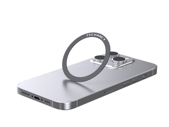 Techancy TI2334 Anello magnetico, compatibile con tutti i telefoni cellulari, adatto ai caricabatter Techancy TI2334 Anello magnetico, compatibile con tutti i telefoni cellulari, adatto ai caricabatter