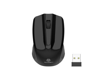 Mouse senza fili Techancy, mouse ergonomico Usb senza fili 2.4G, mouse senza fili per computer, Pc, 