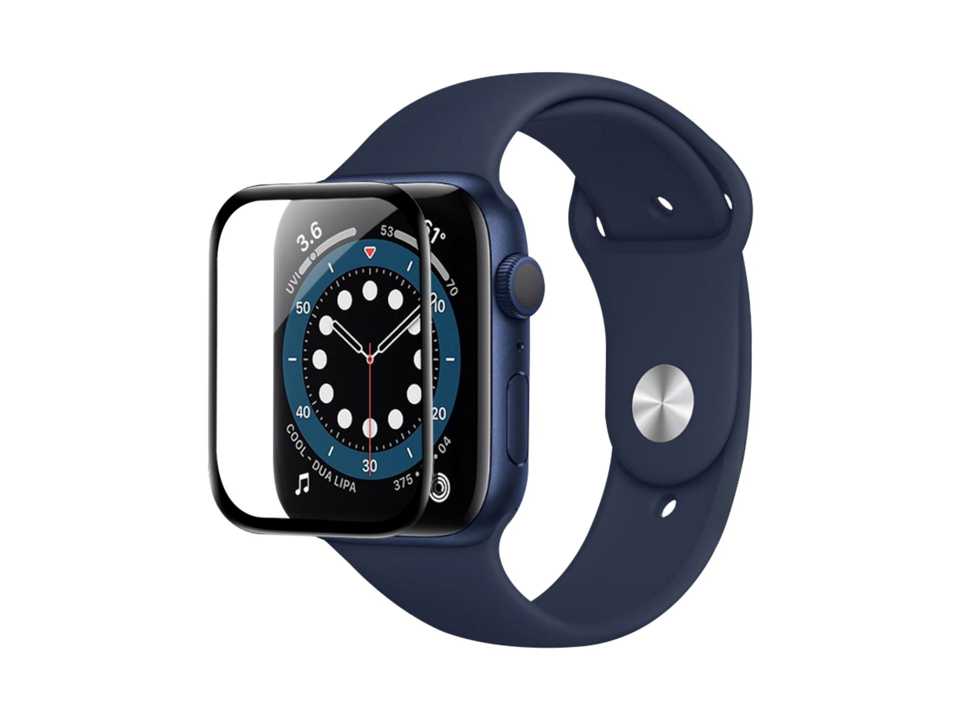 Techancy KC2116 40mm Pellicola protettiva per Smartwatch, antigraffio, anti-impronta, ultrasottile e Techancy KC2116 40mm Pellicola protettiva per Smartwatch, antigraffio, anti-impronta, ultrasottile e