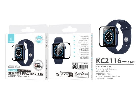 Techancy KC2116 44mm Screen Protector for Smartwatch, Anti-scratch, Anti-fingerprint, Ultra-thin and Techancy KC2116 44mm Screen Protector for Smartwatch, Anti-scratch, Anti-fingerprint, Ultra-thin and