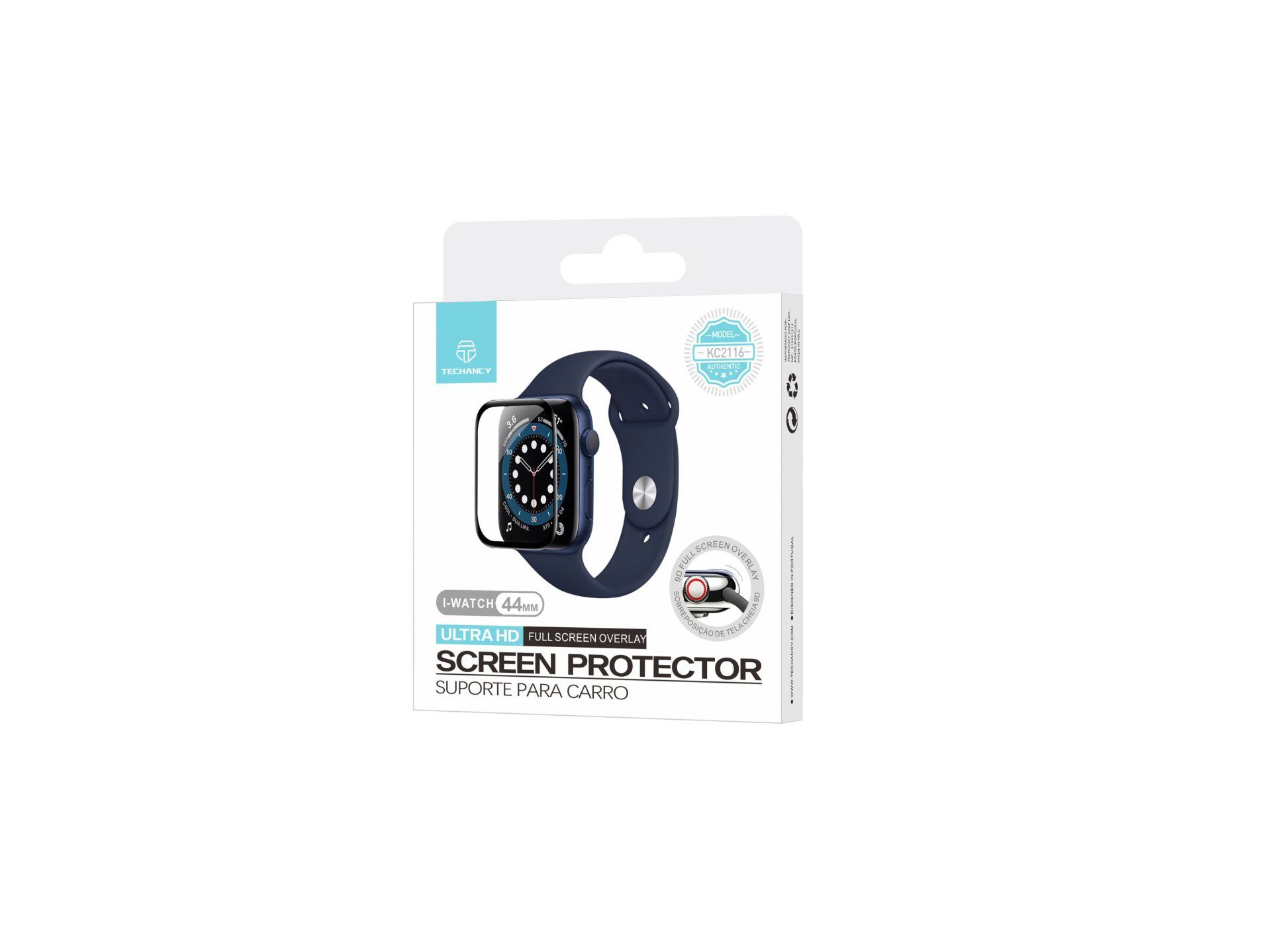 Techancy KC2116 44mm Screen Protector for Smartwatch, Anti-scratch, Anti-fingerprint, Ultra-thin and Techancy KC2116 44mm Screen Protector for Smartwatch, Anti-scratch, Anti-fingerprint, Ultra-thin and